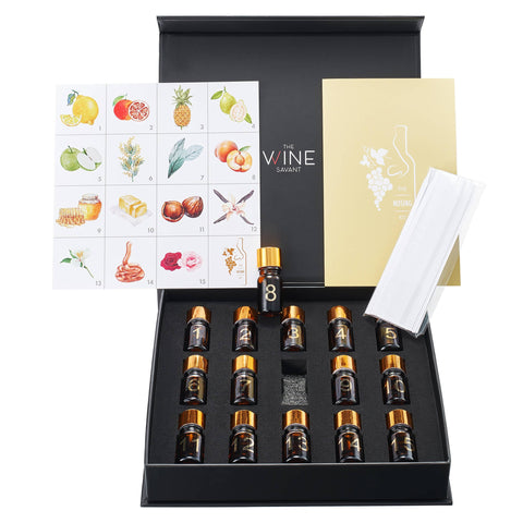 White Wine Aroma Kit, Tasting & Smelling 15 Aroma Set