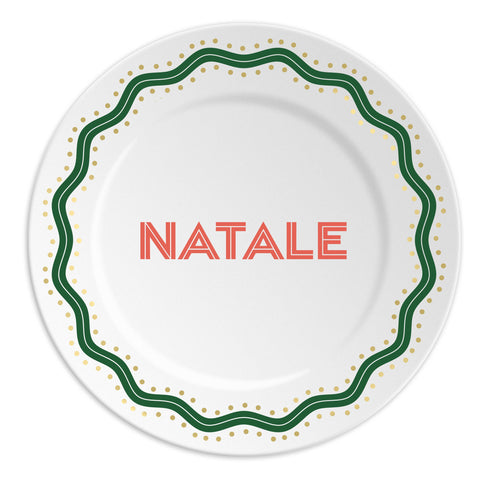 CHRISTMAS - Porcelain plate perfect gift for Christmas