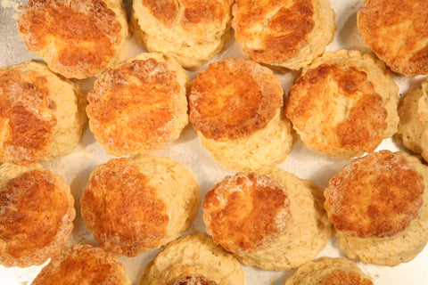 Homemade Biscuits assorted flavors with Pumpkin-Honey Butter