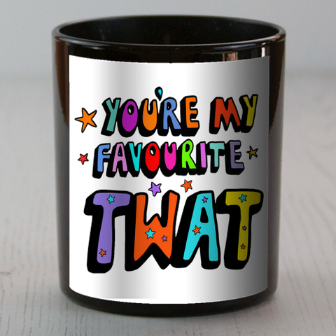 Scented Candles 'colourful you're my fav