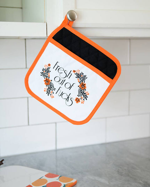 Fresh Out | Unique Fall Gift Funny Pot Holders