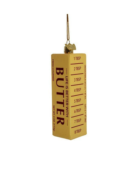 4.25"NOBLE GEMS BUTTER STICK ORNAMENT