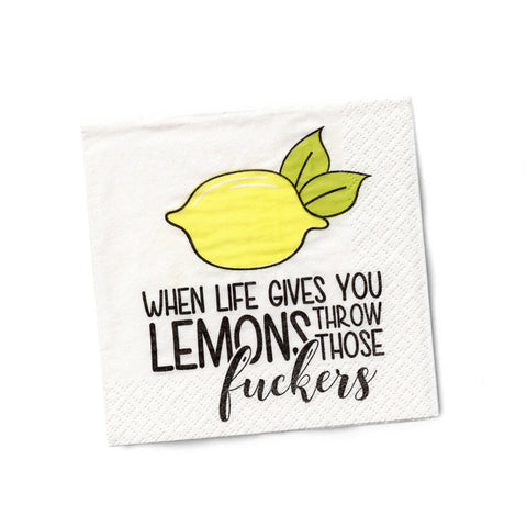 When Life Gives Lemons | Funny Napkins