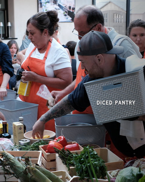 Mercantile DICED Challenge:  Mystery Basket Cooking Competition