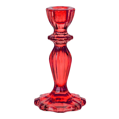Color Glass Candle Holder