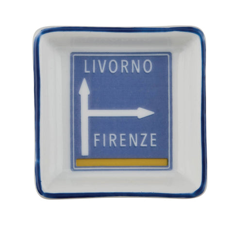 The Grand Tour Italy Trinket Dish Livorno