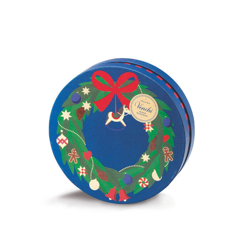 Large Round Christmas Chocolate Box