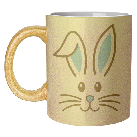 Mugs 'Blue Bunny' by Lilly Rose