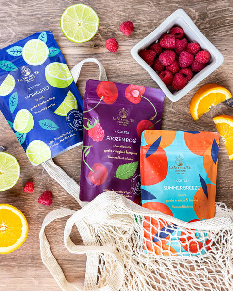 Summer Breeze Iced Tea - 6 Tea Bags by La Via del Té