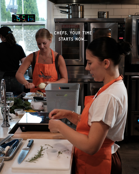 Mercantile DICED Challenge:  Mystery Basket Cooking Competition