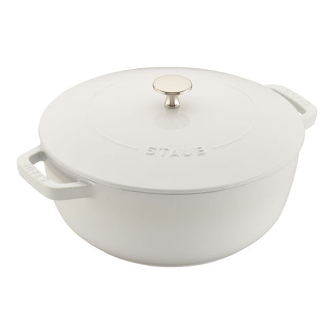 Staub - 3.75-qt Essential French Oven - White Truffle