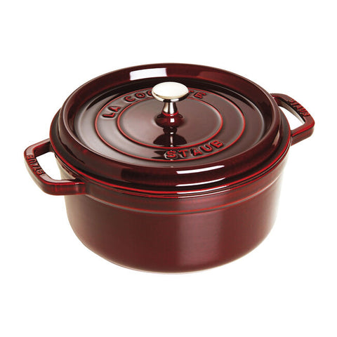 Staub - 5.5 Round Cocotte - Grenadine