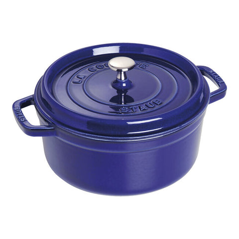 Staub - 5.5 Qt Round cocotte - Dark Blue