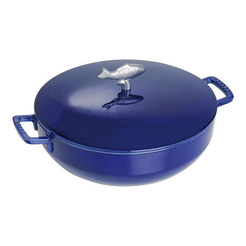 Staub 5 Qt Bouillabaisse, Blue