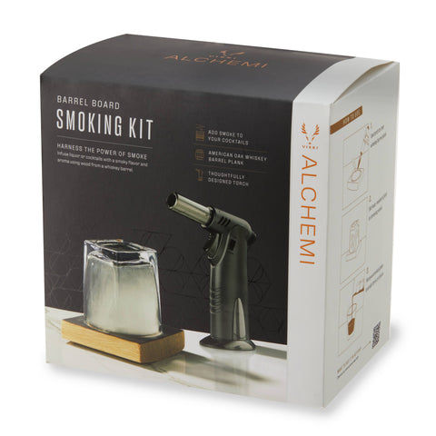 Viski - Alchemi™ Oak Barrel Board Smoke Infusion Kit - Set of 3