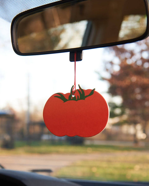Tomato Air Freshener - Cinnamon Candy Scent - Foodie Fathers Day Gift Mothers Day Spring Easter