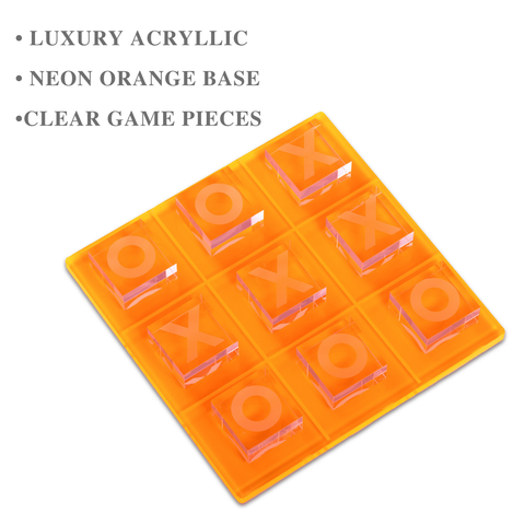 BeyBerk International - Acrylic Tic Tac Toe Set