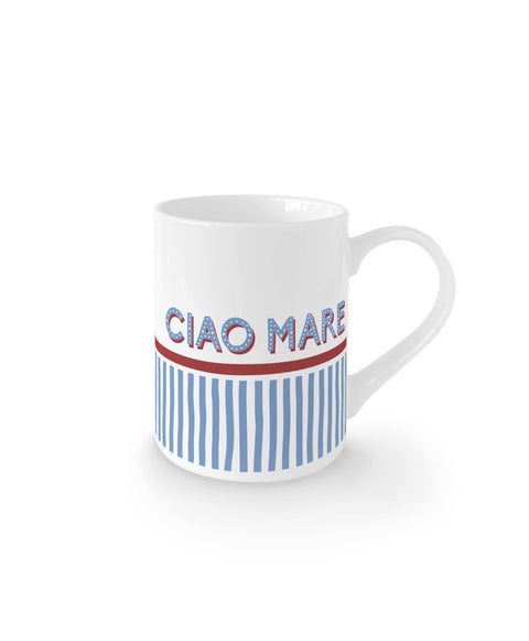 HELLO SEA - New porcelain mug with writing