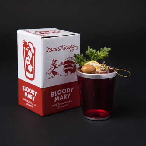 Bloody Mary Cocktail Christmas Holiday Ornament - *PRESALE