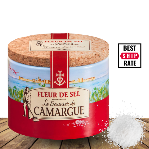Le Saunier De Camargue Fleur De Sel, 4.4 oz. (125gr)