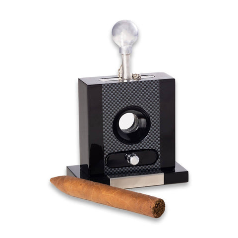 BeyBerk International - Landry Wood Table Top Cigar Cutter