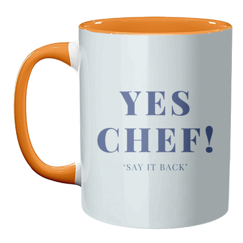 Mugs 'YES CHEF!' by Lilly Rose