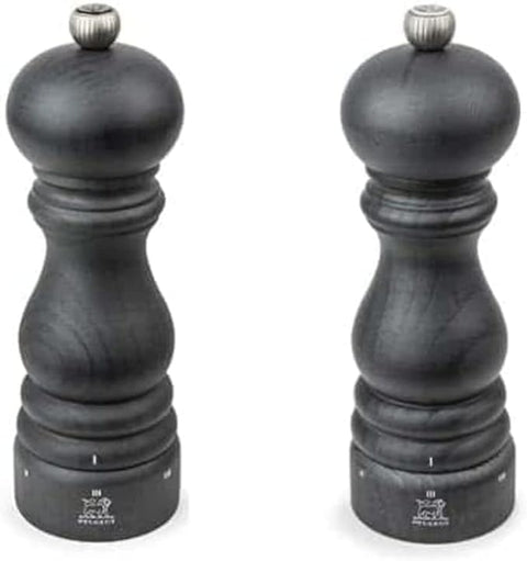 PEUGEOT - Emotion Graphite Gift Box - Pepper Mill + Salt Mill Paris 18 cm + Tan Hoi Pepper