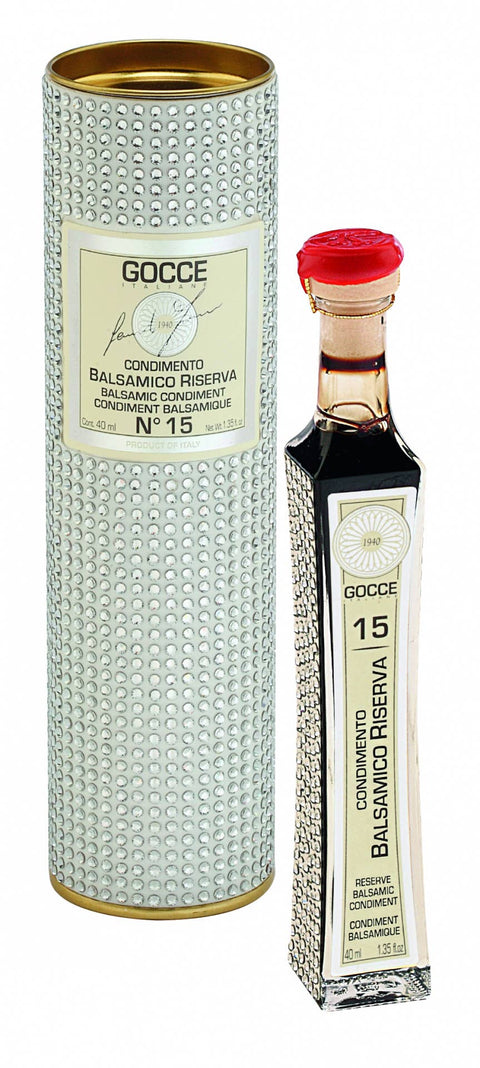 15 Year Aged Balsamic Condiment in Crystal Bottle