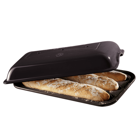 Emile Henry Charcoal Baguette Baker