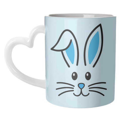 Mugs 'Blue Bunny' by Lilly Rose