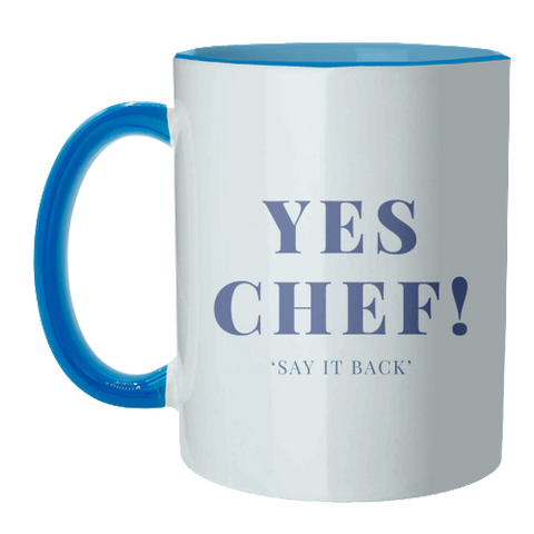 Mugs 'YES CHEF!' by Lilly Rose