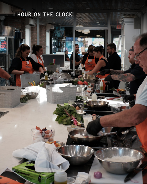 Mercantile DICED Challenge:  Mystery Basket Cooking Competition