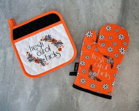 Fresh Out | Unique Fall Gift Funny Pot Holders