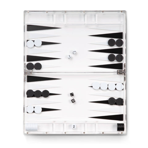 BeyBerk International - Lucas Acrylic Backgammon Set