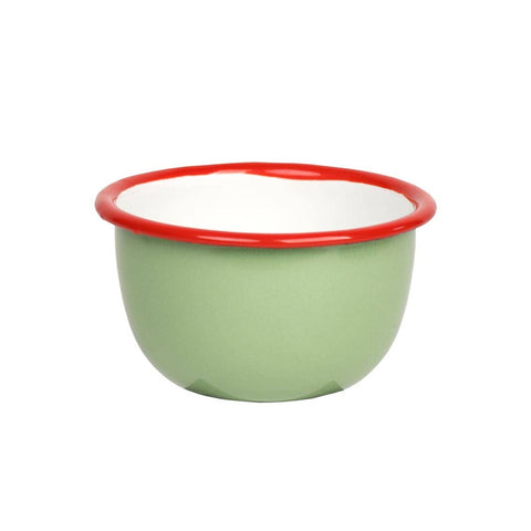 Olive Enamel Bowl | 10cm