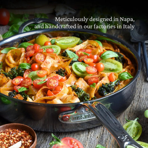 Hestan Nanobond Titanium : Covered Sauté Pan 3.5 Quart