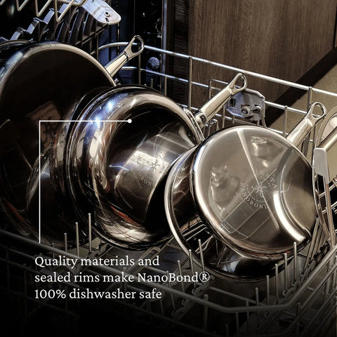 Hestan Nanobond Titanium : Covered Sauté Pan 3.5 Quart