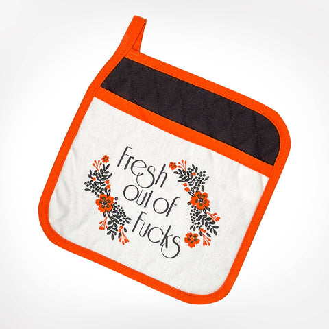 Fresh Out | Unique Fall Gift Funny Pot Holders