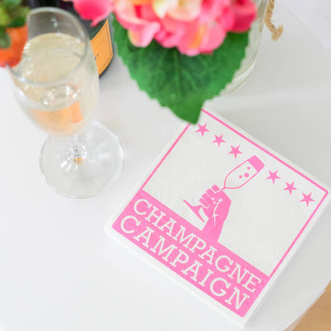 Champagne Campaign | Funny Napkins *LAST CHANCE*