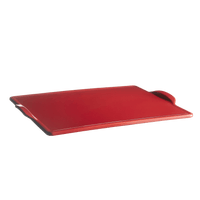 Emile Henry Rectangular Pizza Stone Burgundy