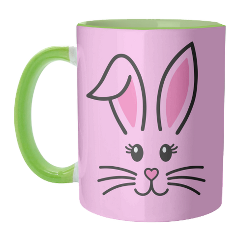 Mugs 'Pink Bunny' by Lilly Rose