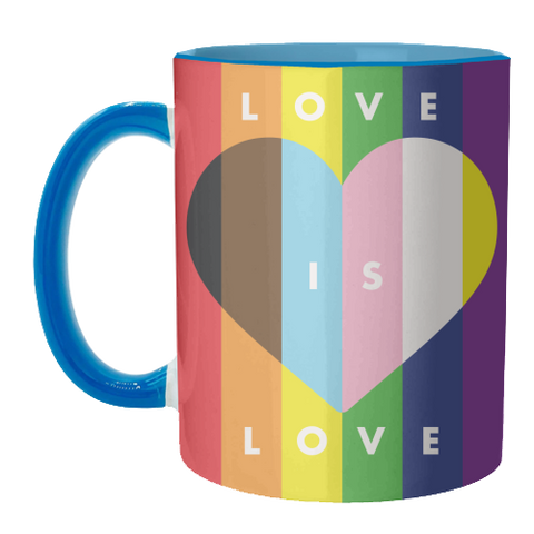 Mugs 'Love Is Love' by Tea Filipi