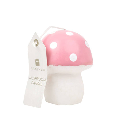 Large Pink Toadstool Mushroom Candle | Mothers Day Gifts |
