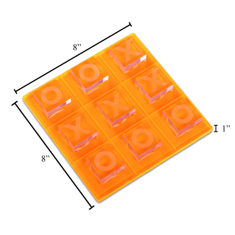 BeyBerk International - Acrylic Tic Tac Toe Set