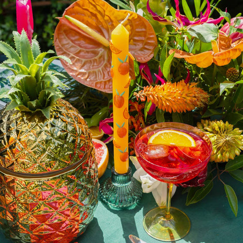 Citrus Taper Candles | 2 Pack | Summer | Mothers Day Gifts |