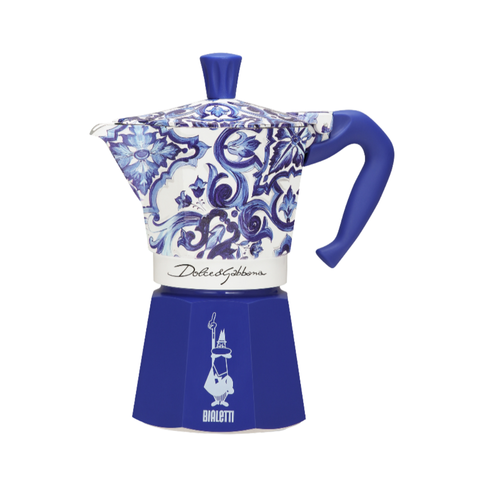 Bialetti Dolce&Gabbana | Mediterranean Blue Moka Express 6 Cup