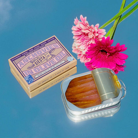 Cantabrian Anchovies in Organic Extra Virgin Olive Oil