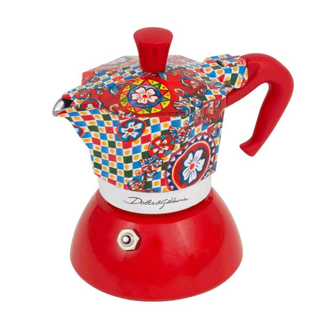 Moka Induction 4 cup Bialetti Dolce&Gabbana | Sicilian Cart