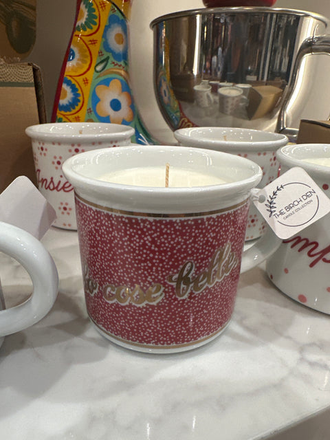 Solo Cose Bella Sicilian Kiss Candle Mug