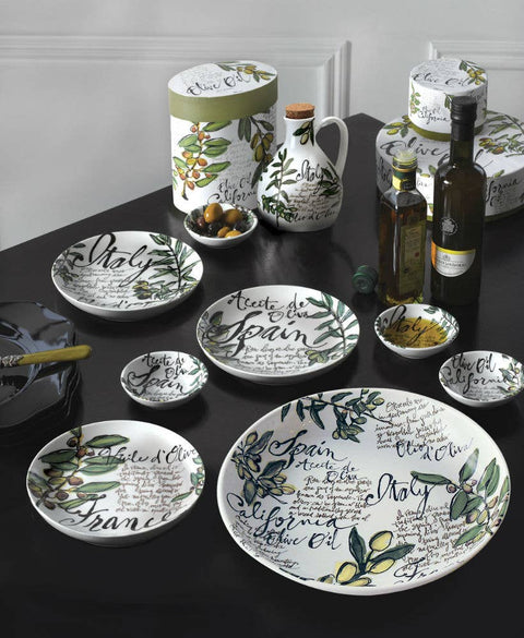 Olive Oil Bowls S/4